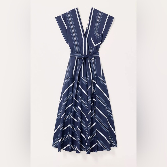 🔥🔥Zara limited edition Godet stripe dress - Picture 5 of 10